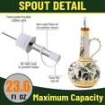 thumbnail image 3 of Olive Oil Dispenser Bottle 23oz, Olive Oil Dispenser Bottle Ceramic, 3 of 5