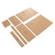 thumbnail image 4 of Plantilla de acrílico para bolso de hombro, 7 piezas, plantilla de acrílico para bolso de hombro, plantillas de cuero para bolsos, construcción resistente, 4 of 12