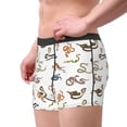 thumbnail image 2 of Disketp Snake Men's Boxer Briefs,Soft and Breathable Cotton Underwear with ComfortFlex Waistband, 2 of 7