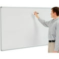 thumbnail image 2 of 96"W x 48"H Magnetic Whiteboard, Steel Surface with Aluminum Frame, 2/Pk, 2 of 7