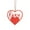A, variant on SugarBloom Wooden Craft Heart Shaped Pendant, Valentine's Day Party Decoration Love Hanging Sign, Rustic Wedding Decoration Ornament for Romantic Decor,A