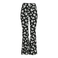 thumbnail image 2 of No Boundaries Juniors Print Flare Pants, 32" Inseam, Sizes XS-XXXL, 2 of 5