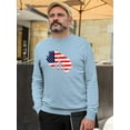 thumbnail image 2 of July 4Th Independence Statue Sweatshirt Men -Image by Shutterstock, Male Small, 2 of 4