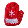 thumbnail image 2 of Christmas Brooch Towel Embroidered Christmas Badge Brooch Accessory Christmas Ornament, 2 of 6