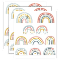 Carson Dellosa Education We Belong Rainbow Fun Cut-Outs, 36 Per Pack, 3 Packs