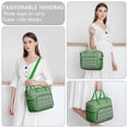 thumbnail image 6 of Green Alligators Icons Pattern Womens Lunch Box for Work,Insulated Large Lunch Bag for Tween and Teen,Loncheras Para Mujer,Leakproof Adult Lunch Bag for Work,Beach,Travel,Picnic,Camping, 6 of 7