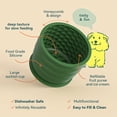 thumbnail image 3 of Slow Feeder Dog Bowl, Collapsible Silicone Dog Bowl with Honeycomb Design, Interactive Pet Food Bowl for Small Medium Large Dogs, 3 of 7
