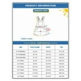 thumbnail image 4 of KIDSCOOL SPACE Baby Girl Ripped Denim Shortall Overalls Workwear Female, 4-5 Years, 4 of 8