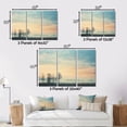 thumbnail image 4 of Designart "Misty Morning Sky in a Photograph III" Landscapes Floater Framed Canvas Wall Art, 4 of 7