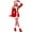 Red2, variant on MAIHAN-Women's Christmas Jumpsuit - Christmas Party Dress with Belt - Elegant Red Gown for Holiday Celebrations & Festive Events(Red,S)