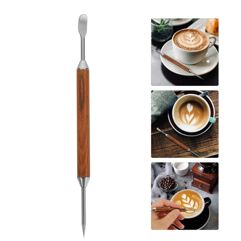 Stainless Steel Coffee Latte Pen Coffee Art Stitch Baristas Tool