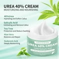 thumbnail image 3 of 2 Packs Urea Cream 40 Plus Salicylic Acid 5.30 oz || Foot Cream and Hand Cream, with Hyaluronic Acid, Tea Tree, and Aloe Vera, Callus Remover and Cracked Heel Repair Care, 3 of 8
