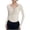 White07, variant on Womens Tops Dressy Casual Solid V Neck Front Drawstring Ruched Long Sleeve Yoga Top with Bra Pads, Slim Stretch Shirts, Thumb Hole Cuff Sports Blouse Cute Tops for Women