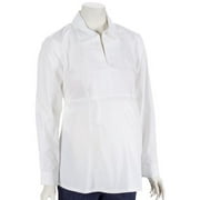 Embroidered Cotton Maternity Blouse