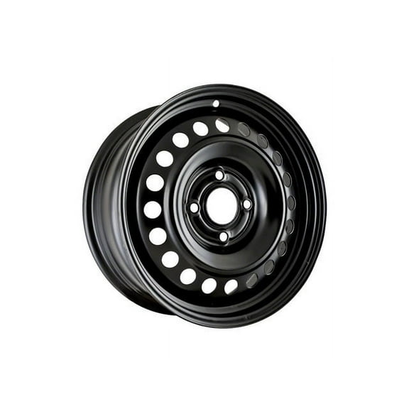 Steel Wheel - Black - 16 x 6.5 Inch - 4 Lug - 20 Hole - Compatible with 2007 - 2012 Nissan Sentra 2008 2009 2010 2011