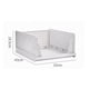 thumbnail image 2 of Wardrobe Foldable Storage Basket Layered Divider Drawer Rack Stackable Clothes Organizing Basket 33x43x18.5cm/13.0x16.9x7.3in, 2 of 5