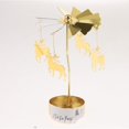 thumbnail image 1 of Decoración de Navidad Soporte de lámpara de té de giratoria Adorno de candeliere: , duende, estrella, , árbo Ciervo Colco Candelero de la decoración de la Navidad, 1 of 8