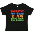thumbnail image 3 of Inktastic Party at My Crib Boys or Girls Baby T-Shirt, 3 of 5