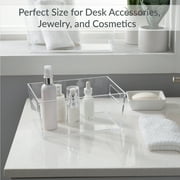 Simplify Small Plastic Storage Bin in Clear
