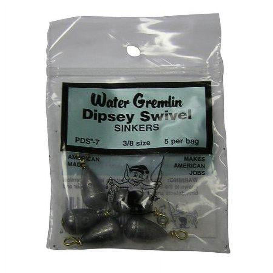 Water Gremlin Bass Casting Dipsey Swivel Pro-Pack Selector