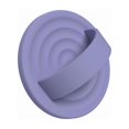 thumbnail image 1 of wonima44 Upgraded Magnetic Phone Grip, Compatible with MagSafe, Silicone Comfy Removable Loop Grip, Phone Grip Finger Ring Holder for Back of Phone for iPhone Pro Max/Plus/16/15/14/13/12, Lavender, 1 of 1
