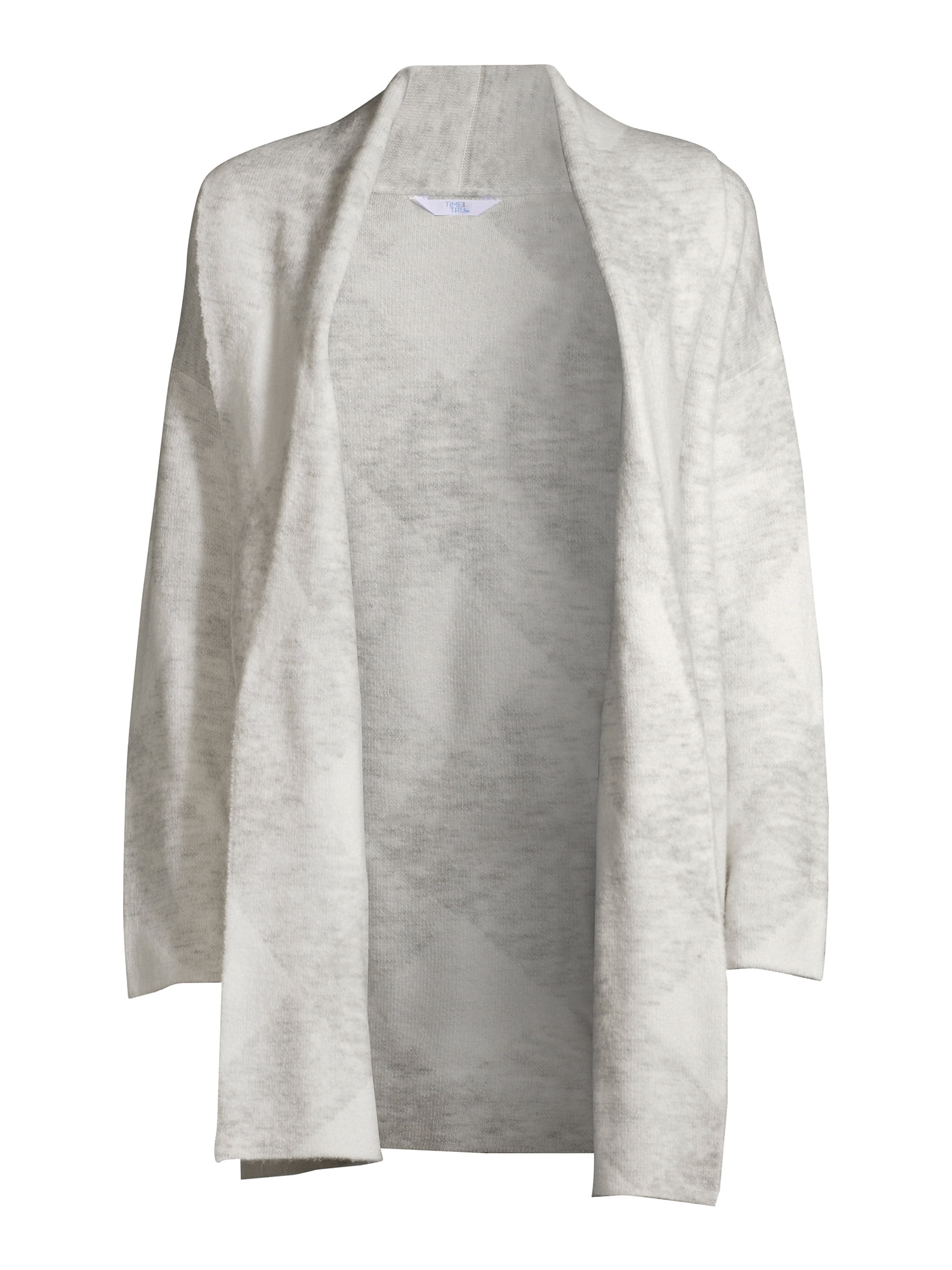 time and tru women's shawl collar cardigan sweater