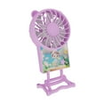 thumbnail image 1 of Ventilador de mano Mini ventilador Personal silencioso multiángulo 3 velocidades ajustables ventilador de escritorio plegable portátil para el hogar Rosa, 1 of 9
