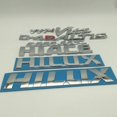 thumbnail image 2 of 1pcs 3d Abs Vitz Vvti D4d Hilux Hiace Car Letter Emblem Rear Tail Trunk Decals Badge Sticker Decal Styling Auto Accessories, 2 of 5