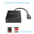 thumbnail image 2 of CFexpress Type B Card Reader USB3.1 Gen 2 Type C Card Reader CFexpress Memory Card Adapter,1 x CFexpress Memory Card Adapter,Black, 2 of 7