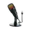 thumbnail image 3 of Miulika Microphone USB de Jeu pour PC Micro pour Enregistrement Baladodiffusion Diffusion Sans Motif, 3 of 9