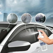Rainproof Glass Cleaner Spray, Anti Fog and Hydrophobic Coating for Car Windshields, Streak Free Nanotech Repellent for Mirrors and Bathroom Glass, Long Lasting Visibility Improvement