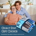 thumbnail image 6 of Gifts for Son Birthday Gifts to Son | to My Amazing Son Blanket with Many Great Words | Blanket Gifts for Son | Graduation for Son Throw Blanket 50"x60", 6 of 6