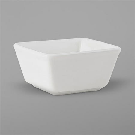 

3 oz Pearl White Square Ramekin