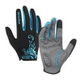 thumbnail image 1 of Guantes de ciclismo Hombres Mujeres Acolchado Pantalla táctil Guantes transpirables que absorben el sudor para, 1 of 8