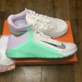 thumbnail image 1 of Nike Metcon 6 White Mint Green Training Shoes AT3160-135, Women's Size 5 NEW, 1 of 6