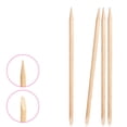 thumbnail image 3 of Transemion 100PCS/Set Double -head Cuticle Remover Sticks Pusher Wooden Sticks Manicure Art Tool wooden 1Set, 3 of 6