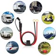 thumbnail image 5 of 2 Pack 2M SAE Jumper Cable, 16AWG - 12V SAE Extension Cable with Dust Cap - SAE Battery Extension Cable, Car, Tractor, 5 of 5