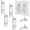 Clear, variant on 4 Pack Clear Light Switch Guard, Child Proof Toggle Switch Lock Cover, Prevents Accidental On/Off of Lights by Kids & Adults