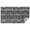 Black Geometric Striped-2, variant on Black Geometric Diamond Pattern Rectangle Tablecloth 60"x84",Waterproof Polyester Rectangle Table Cloth, Wipeable Spillproof Polyester Tablecloth for Dining, Camping, Indoor and Outdoor