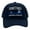 Navy - Motivation Finds You, variant on Sometimes Motivation Finds You Hat Funny Sarcastic Shark Graphic Novelty Cap
