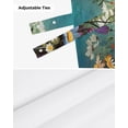 thumbnail image 6 of Daisy Flower Butterfly Bushes Window Curtain Living Room Kitchen Cabinet Tie-up Valance Curtain Rod Pocket Valance, 6 of 6