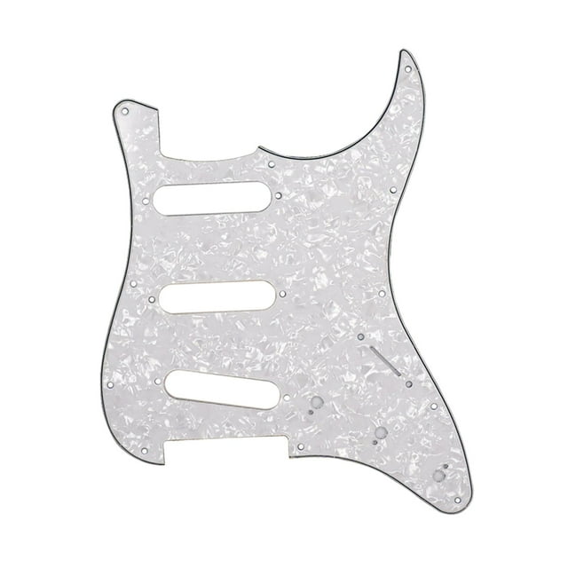 11 Agujero ST SSS Pastillas de individuales Guitarra 3D Impreso de metal Pickguard licencia de rasguño para EE. UU. / Mexicano Guitarra Moderna p