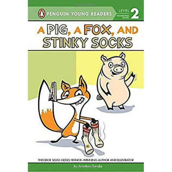 A Pig, a Fox, and Stinky Socks (Penguin Young Readers, Level 2) 9780515157819 Used / Pre-owned