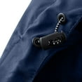 thumbnail image 6 of Men's Jacket Waterproof Coat Hooded Outdoor Solid Windproof Removable Inner Liner Pocket Zipper Jacket, 6 of 7