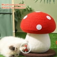 thumbnail image 4 of Mushroom Cat Scratcher, Scratch Resistant Mushroom Cat Scratching Post  for Indoor Cats, 4 of 7