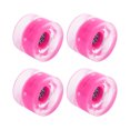 thumbnail image 3 of Roue de Planche à Roulettes, Roues de Longboard 60mm Apparence Exquise Matériau PU pour Longboard Planche à Roulettes Noir, Rouge, Bleu Ciel, Saphir, Vert, Violet, Rose, Rose Rouge, Blanc, Jaune, 3 of 7
