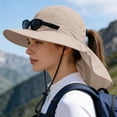 thumbnail image 2 of Gyujnb Lightweight Breathable Mesh Sun Hat Hat with Detachable Neck for Outdoor Activities, 2 of 6