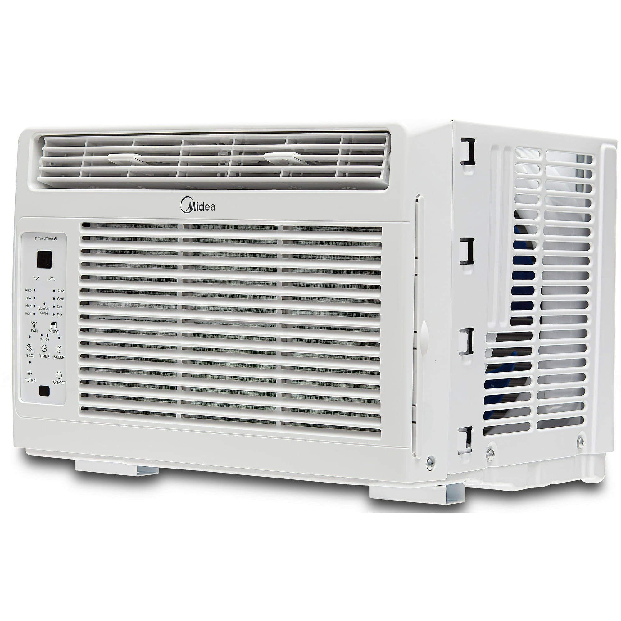 Restored Midea 5,000 BTU 150 Sq ft Window Air Conditioner with Remote, White, RMW05RWW, (Refurbished)