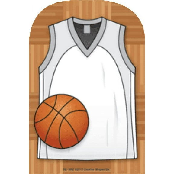 SHAPES ETC. Large Notepad - Basketball Jersey