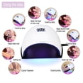 thumbnail image 1 of Lámpara De Uñas Secador De Uñas Para Esmalte De Uñas En Gel Curado Sensor Inteligente Herramiente De Manicura Pedicura, 1 of 7